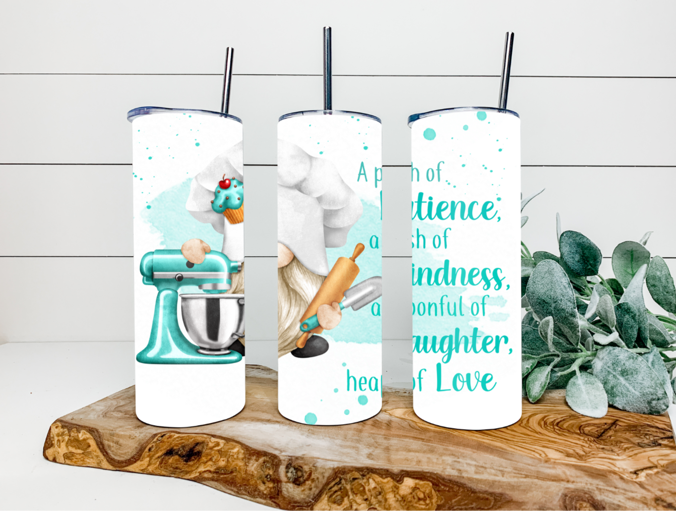 20oz A Pinch of Patience Tumbler