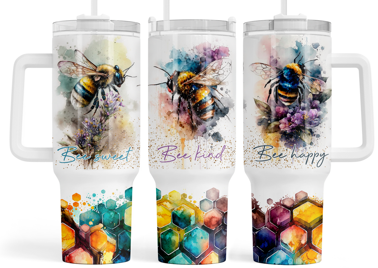 40oz Bee King Tumbler