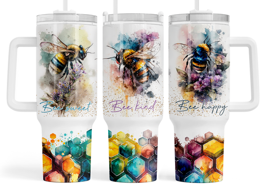 40oz Bee King Tumbler