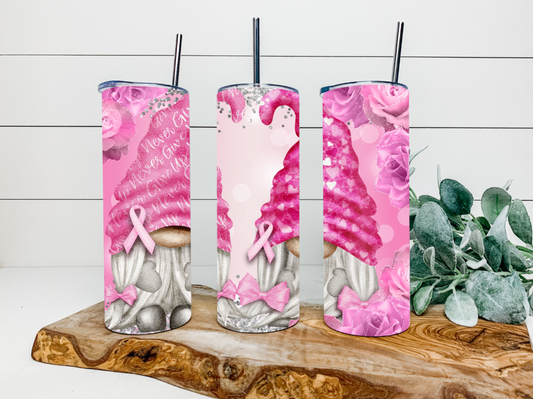 20oz Breast Cancer Gonk Tumbler