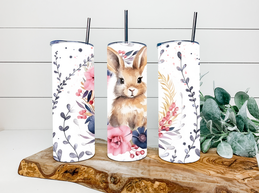 20oz Cute Rabbit Tumbler