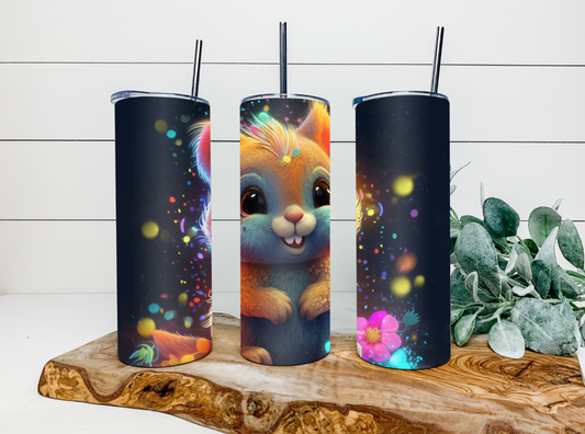 20oz Cute Squirrel Tumbler