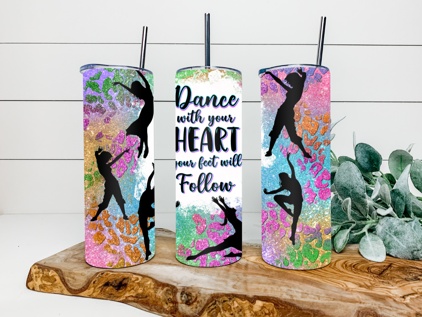 20oz Dance With your Heart Tumbler