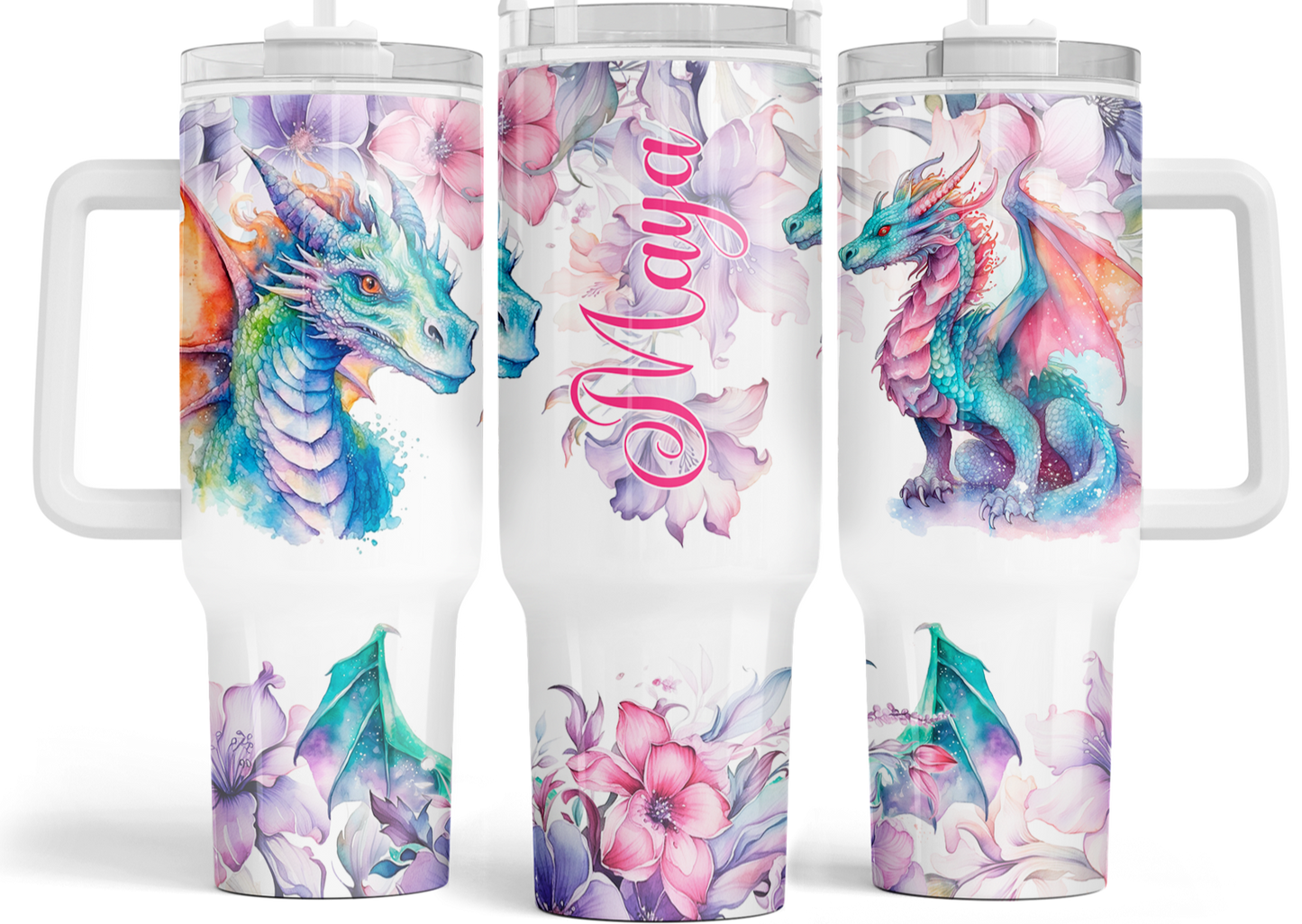 40oz Dragon Tumbler