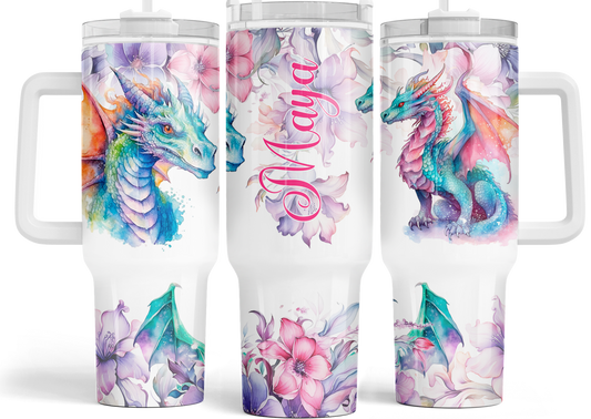 40oz Dragon Tumbler