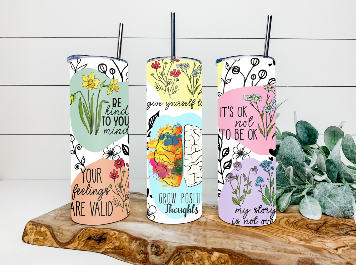 20oz Grow Positivity Tumbler