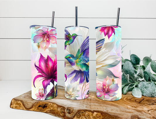 20oz Hummingbird Tumbler