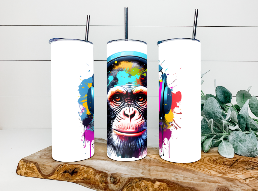 20oz Monkey Tumbler