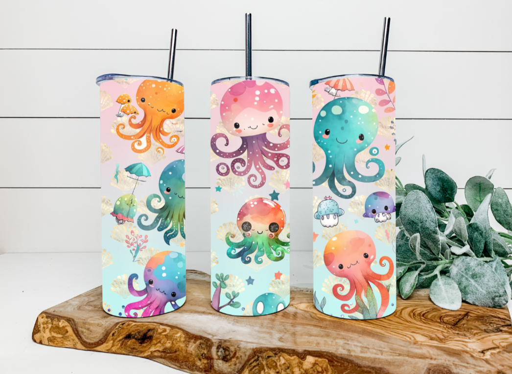 20oz Octopi Tumbler