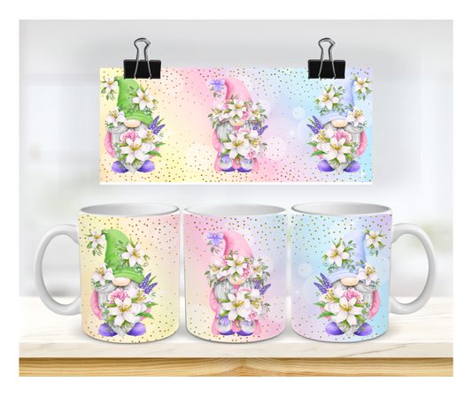 Pastel Floral Gonk Mug