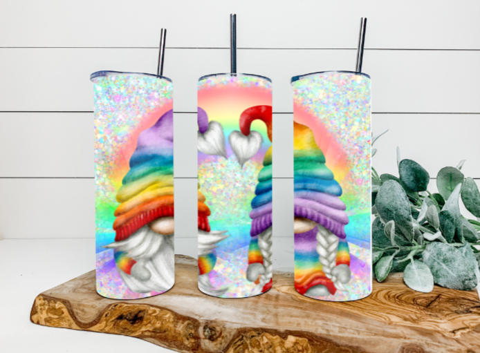 20oz Rainbow Gonk Tumbler