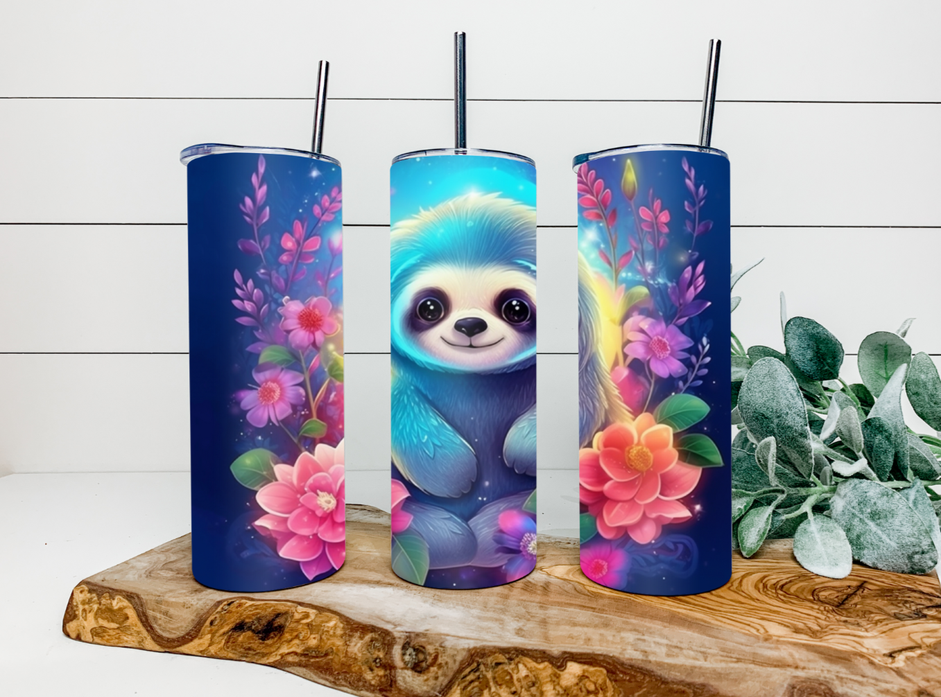 20oz Sloth Tumbler